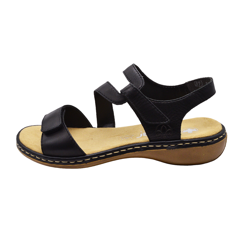 Dámské letní sandály RIEKER 659C7-00 černá