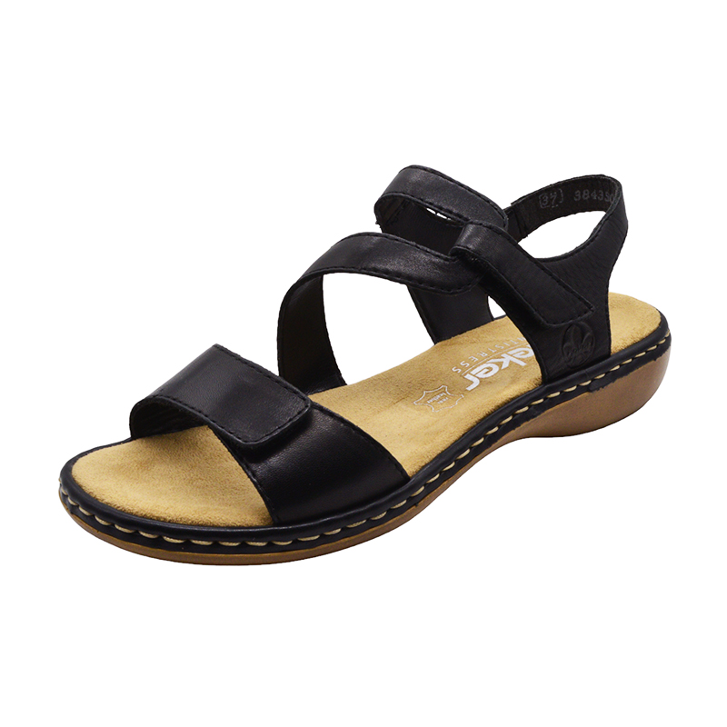 Dámské letní sandály RIEKER 659C7-00 černá